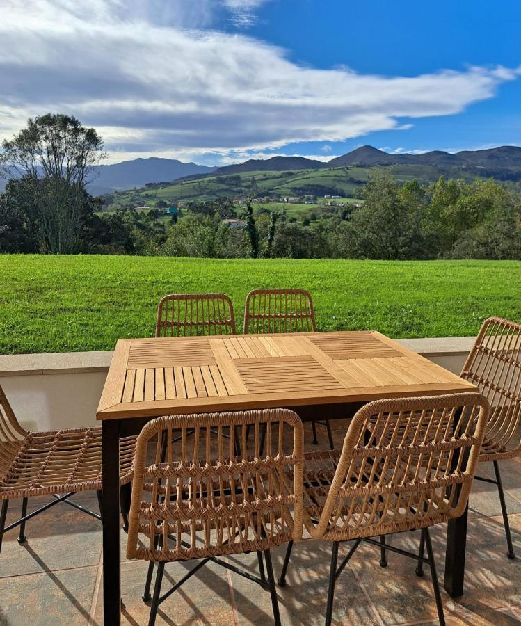 Terradeva Apartamentos Colombres Bagian luar foto