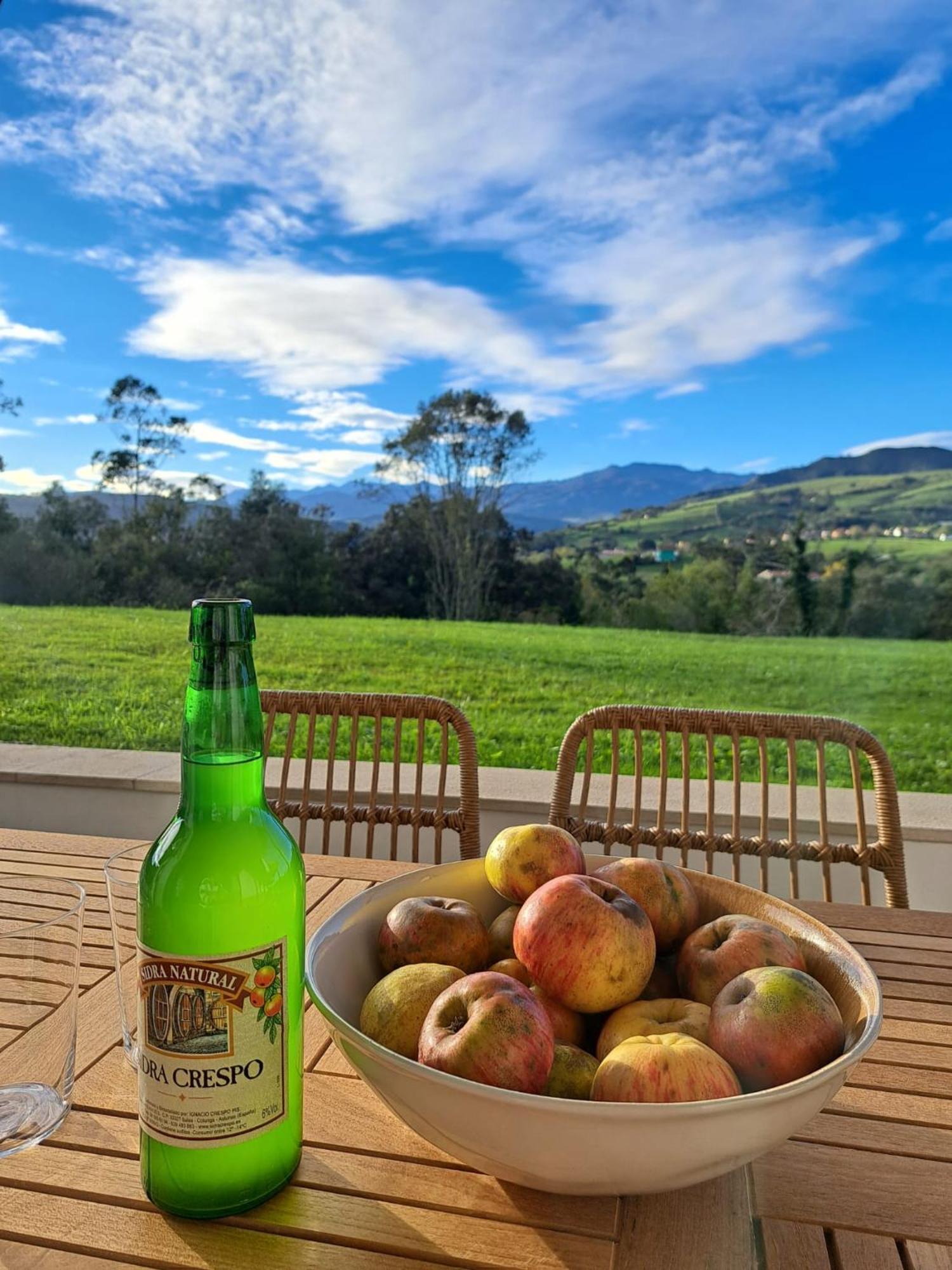 Terradeva Apartamentos Colombres Bagian luar foto